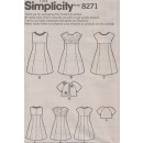 Simplicity 8271 Pige kjole og kort jakke