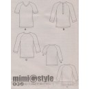 Simplicity 8613 Herre t-shirt med rund- og V-hals