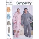 Simplicity 9456 Hyggesæt og hyggestøvler til dame og mand.