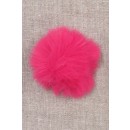 Pels-pompon i akryl i pink, 5 cm.