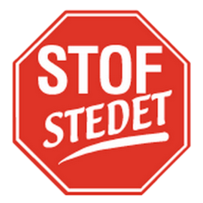 Spænde støvet blå