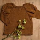  Uldklumpers strikkeopskrift - Festbluse Str. 6 mdr-8 år
