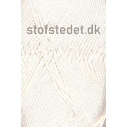 Blend Bamboo-/bomuldsgarn i Off-white | Hjertegarn