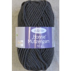 Bonnie Mützengarn uld/akryl i koksgrå P.6