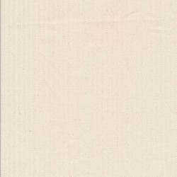 Kraftig bomuld/polyester i stribet sildeben i off-white og knækket hvid