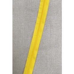 Lynlås i metermål, gul