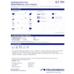 Freudenberg ILC151 - Nonwoven indlæg til masker