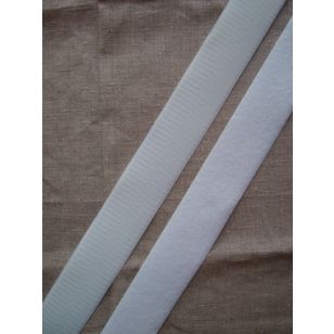 Rest 50 mm. velcro hvid, Loop 30 cm. - Tilbud Bånd