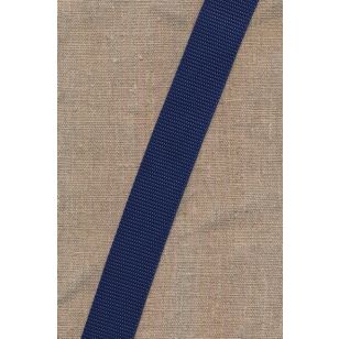 Rest Syntet gjordbånd 30 mm. i marine, 93 cm. - Tilbud Bånd