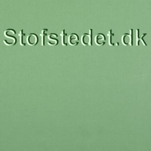Rest 100% bomuld lagenlærred i støvet grøn, 40 cm. - Stof rester