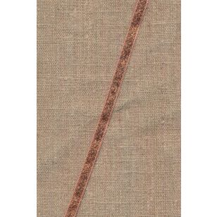 Lame-Glimmer bånd i kobber - 7 mm. - Glimmer bånd