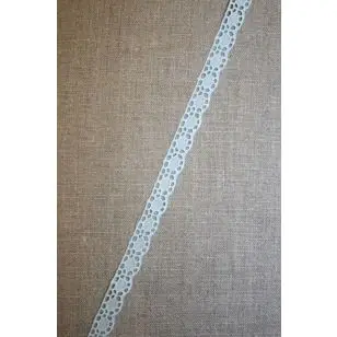 Smal feston babylyseblå, 11 mm. - Feston