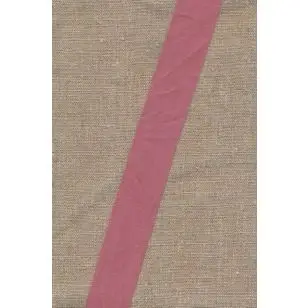 Bomulds-bånd sildebensvævet gl.rosa, 30 mm. - Gjordbånd, bændel og sportsbånd