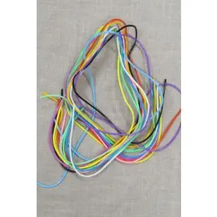 Maskewire 3 mm. 100 cm. i ass. farver 12 stk - Strikketilbehør