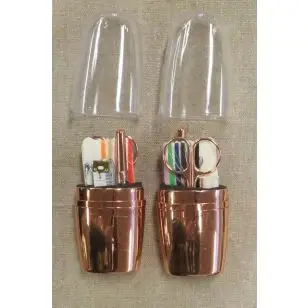 Sy-kit i etui i rose gold - Syskrin og Æsker