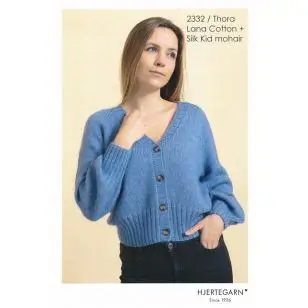 2332 Thora - Lana + Silk Kid Mohair - Strikopskrifter Dame