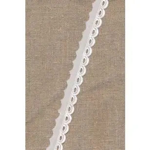 Feston med buer hvid 20 mm - Feston