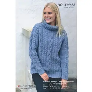 414683 Snoningssweater - Pind 5-5½