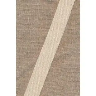 Syntet gjordbånd 30 mm. i offwhite - Gjordbånd, bændel og sportsbånd