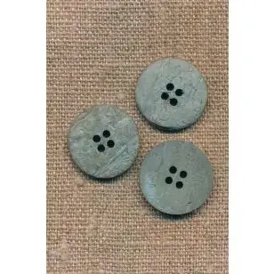 Kokos knap i aqua 20 mm. - 