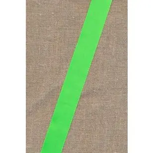 Satinbånd neon grøn 25 mm - Silkebånd/ Satinbånd