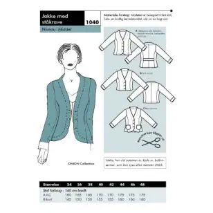 Onion 1040 -Jakke med ståkrave - Jakke, anorak og cardigan