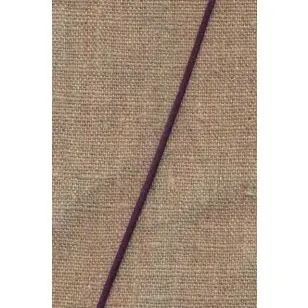 Satinsnor 2,2 mm. mørk rød-lilla - Satinsnor