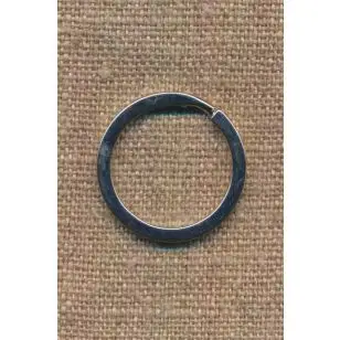 Nøglering 25 mm. i sølv - 