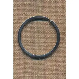 Nøglering 35 mm. i sølv - Småting og Sytilbehør