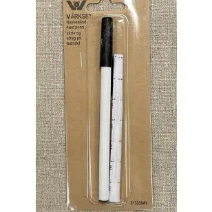 Navnebånd - label m/pen - Småting og Sytilbehør