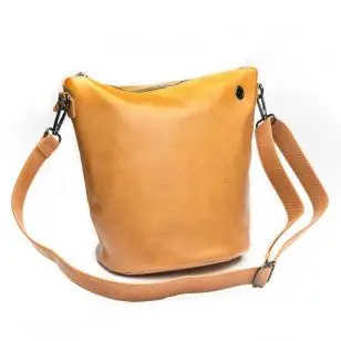 Unwind - Strikketaske i cognac - Syskrin og Æsker