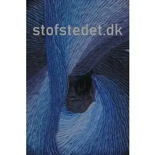 Hjertegarn - Long Colors i marine, klar blå, blå - P: 2½-3 - Long Colors