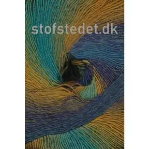 Hjertegarn - Long Colors i okker, petrol, irgrøn - P: 2½-3 - Long Colors