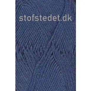 Merino Cotton - Uld/bomuld i Denim - P: 3½-4 - Merino Cotton