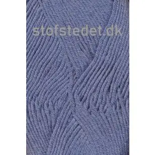 Merino Cotton - Uld/bomuld i Lys Denim - P: 3½-4 - Merino Cotton