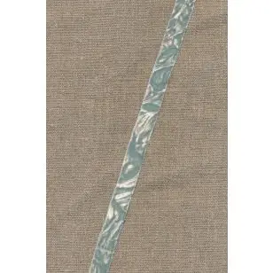 Krøllet velour bånd, vandgrøn - Velourbånd