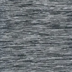 Let stribet/meleret strik i grå, sort, lysegrå - Strik