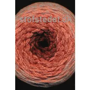 Nova Vita 4 Recycled cotton flerfarvet i melon/brændt orange - DMC - P: 4-5 - Nova Vita 4 - DMC - Recycled Cotton