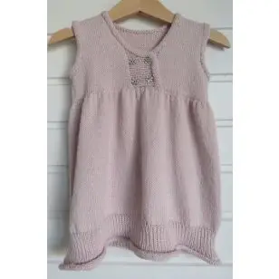 Nostalgisk kjole/spencer strikket i Lana - Inspiration