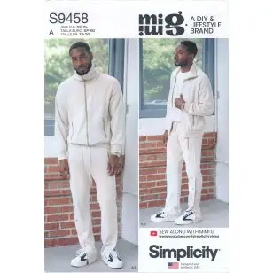 Simplicity 9458 fritidssæt til mænd - Simplicity mønstre
