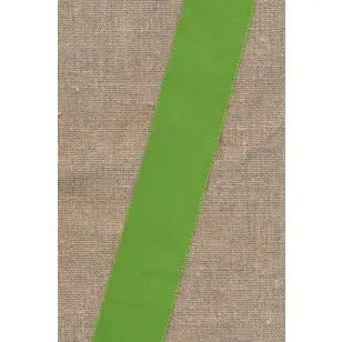 Satinbånd lime-grøn 35 mm - Diverse Satinbånd