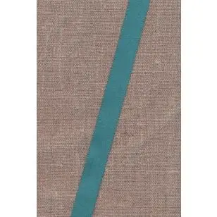 Satinbånd 15 mm. petrol-grøn - Diverse Satinbånd