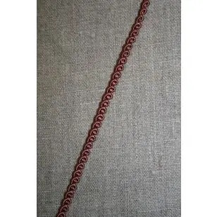 Agraman smal brun-rosa, 4 mm. - Div. bånd