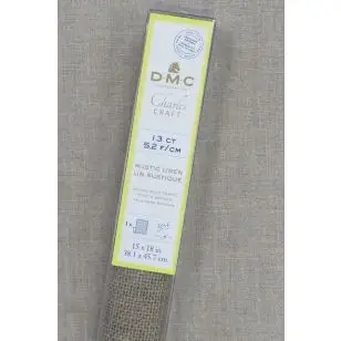 DMC broderistof i hør i natur - 13 ct - 5,2 F/cm - 38,1x47,7 cm. - Broderi Tilbehør