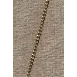 Kæde i guldlook - 6 mm. - 