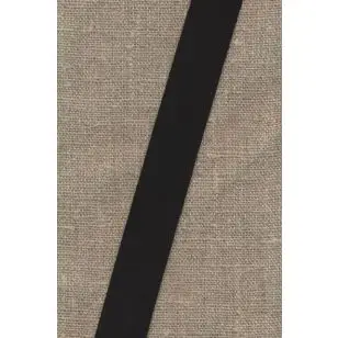 Alcantara-bånd sort 20 mm. - Div. bånd