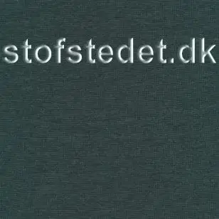 Rib flaskegrøn meleret - Rib