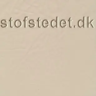 Rest Sandvasket viscose lys sandfarvet, 120 cm. - Ensfarvet viskose