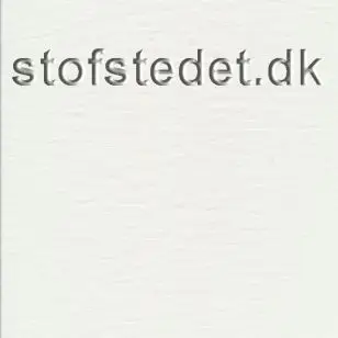 Let Bomuldsjersey med struktur i hvid - Ensfarvet  Bomuldsjersey