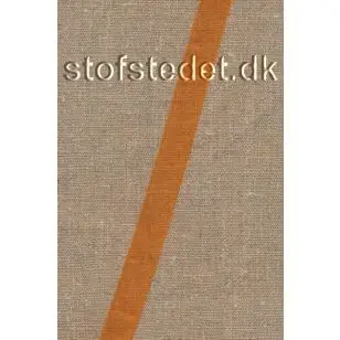 Organzabånd orange 15 mm. - 